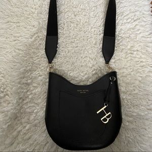 Henri Bendel black crossbody bag.